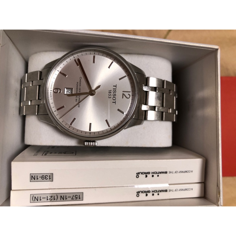 Tissot 1853 chemin on sale des tourelles powermatic 80