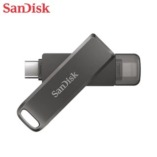 SANDISK iXpand Luxe 64G 128G 256G 蘋果 / 安卓 Type-C OTG 旋轉 隨身碟