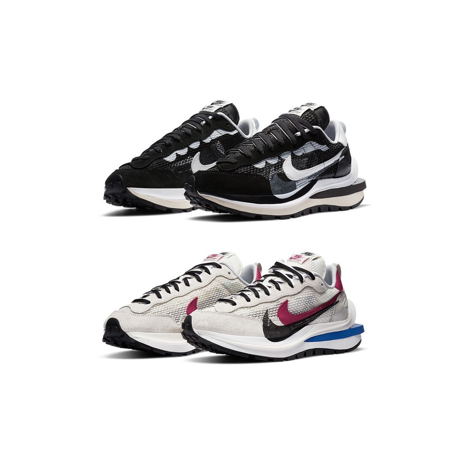 Sacai x Nike vaporwaffle 黑白二色正品公司貨CV1363-001 CV1363-100大