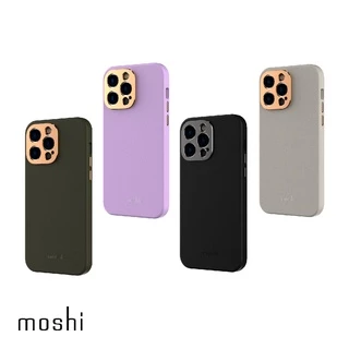 Moshi【iPhone 14】Napa皮革保護殼 支援Magsafe for iPhone 14 手機殼