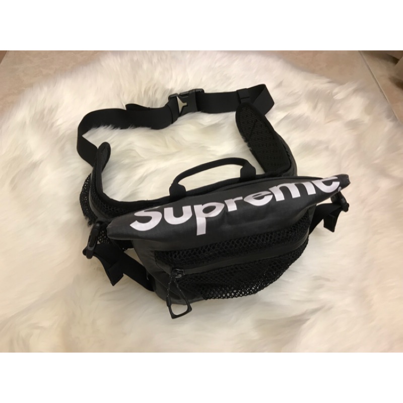 ［二手］Supreme The North Face Waterproof Waist Bag Black 黑色防水腰包