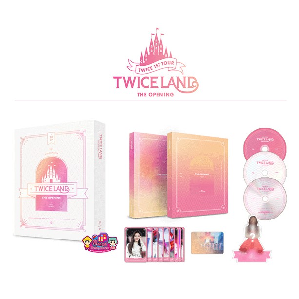 Amazon.com: Twice - [Twiceland : The Opening Concert DVD] 1ST CONCERT DVD  3Disc+Photobook+Card+Paper Stand+etc K-POP Sealed : Movies & TV