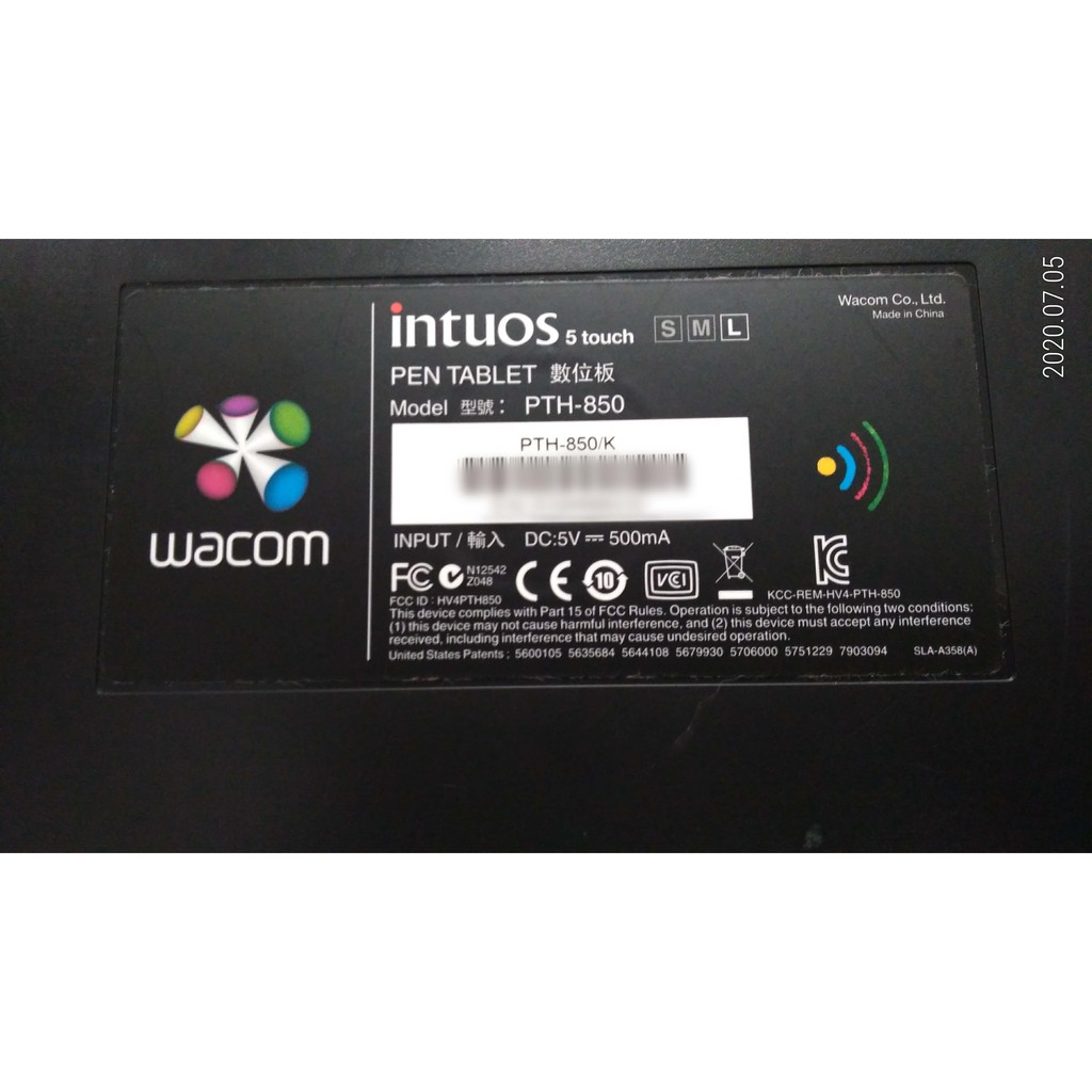 Wacom Intuos5 Touch (L SIZE) PTH-850 含無線模組| 蝦皮購物