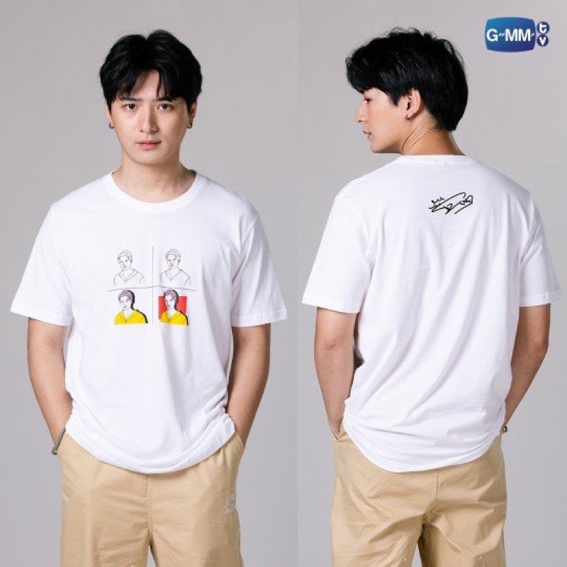 (預訂）GMM PORTRAIT ART SERIES T-SHIRT KRIST、SINGTO、OFF、GUN、TAY | 蝦皮購物
