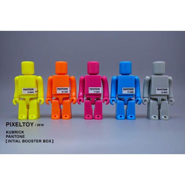 潮流本舖》KUBRICK PANTONE INTIAL BOOSTER BOX 黃橘紫藍灰 潮流本舖》KUBRICK PANTONE INTIAL BOOSTER BOX 黃橘紫藍灰