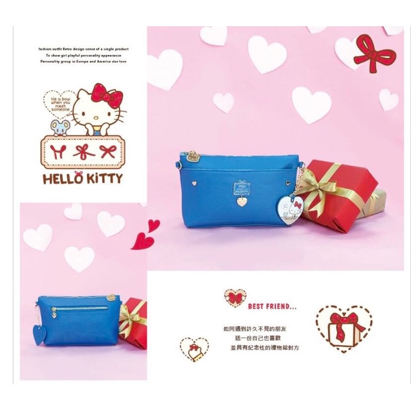 💕Pigi x Hello Kitty 斜背包 手拿包 PG美人網 凱蒂貓 送防塵袋 | 蝦皮購物