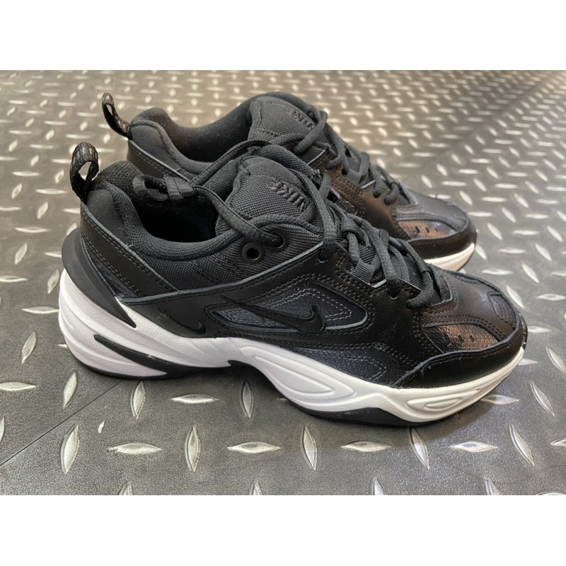 黑銀 W NIKE M2K TEKNO ESS