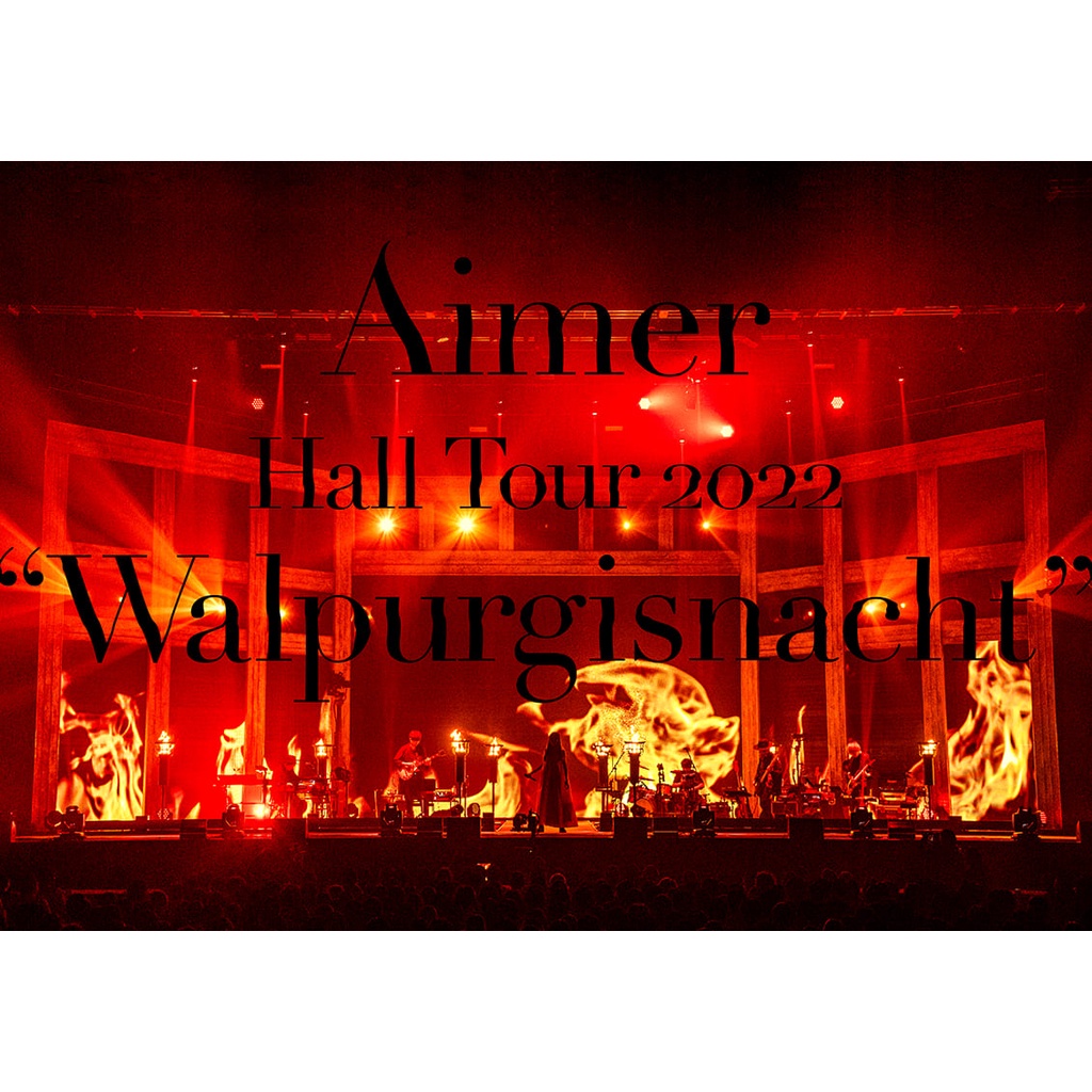 微音樂💃代購日版Aimer Hall Tour 2022 Walpurgisnacht Live 演唱會 