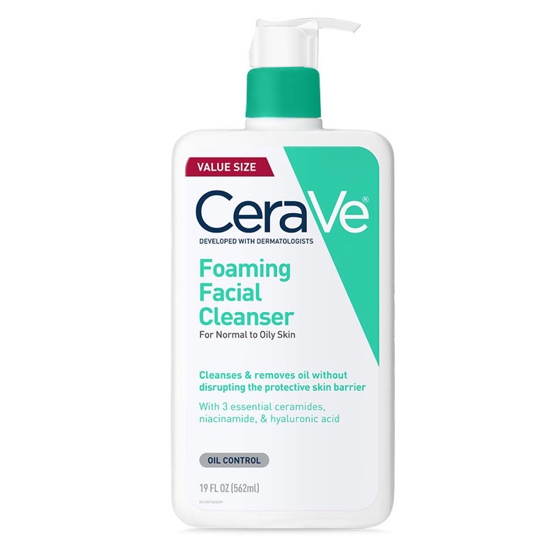 預購 美國代購🇺🇸 CeraVe Foaming Facial Cleanser 泡沫洗面乳 562ml