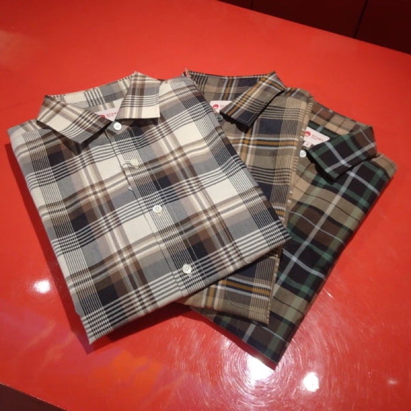 BEAMS JAPAN / ミニレギュラールーズチェックシャツ格紋長袖襯衫