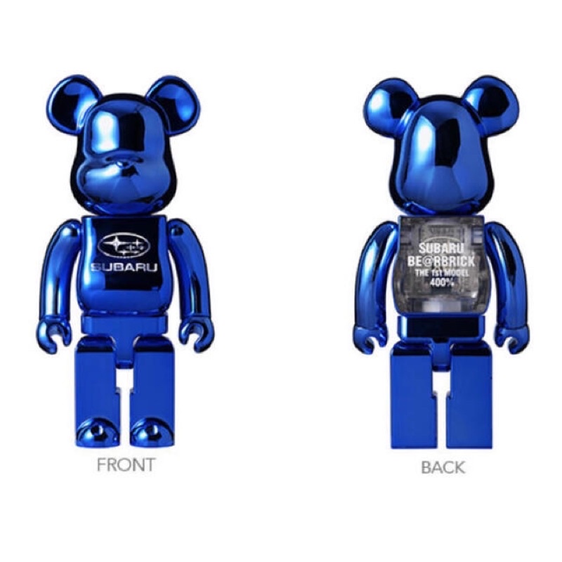 全新現貨未拆正品BE@RBRICK BEARBRICK 400% 庫柏力克熊Subaru 1st