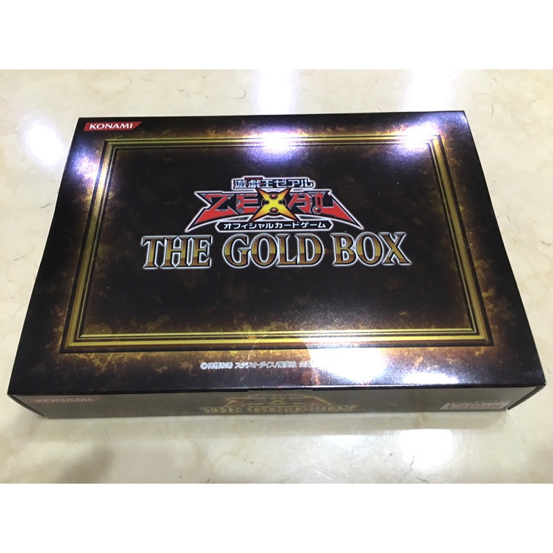 KONAMI日本遊戲王卡黃金盒一盒(4包)~1包5張~每張都有黃金邊～全新正版