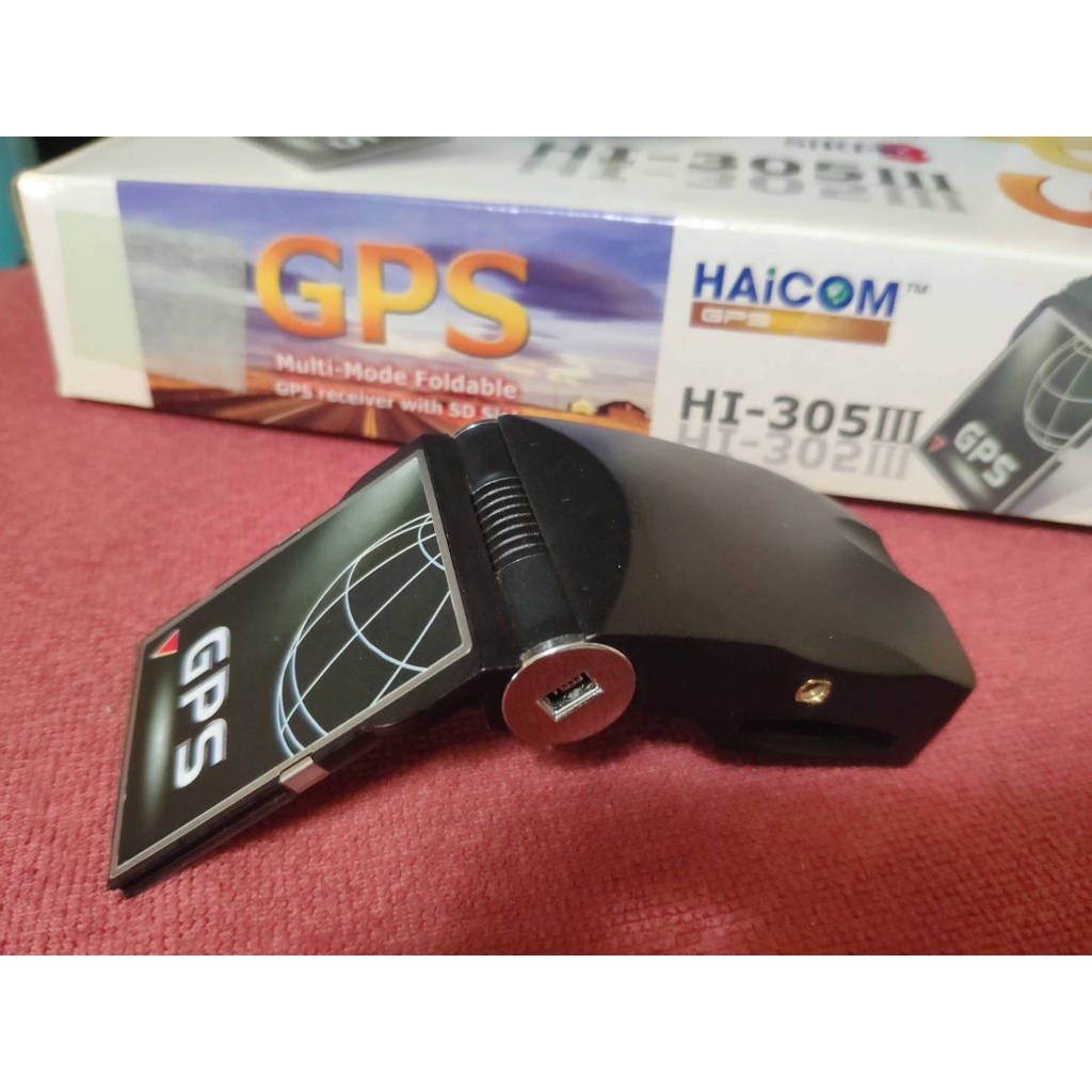 HAiCOM 藍芽 GPS CF卡 CompactFlash HI-305 III SIRF 3代晶片 導航專用~ | 蝦皮購物