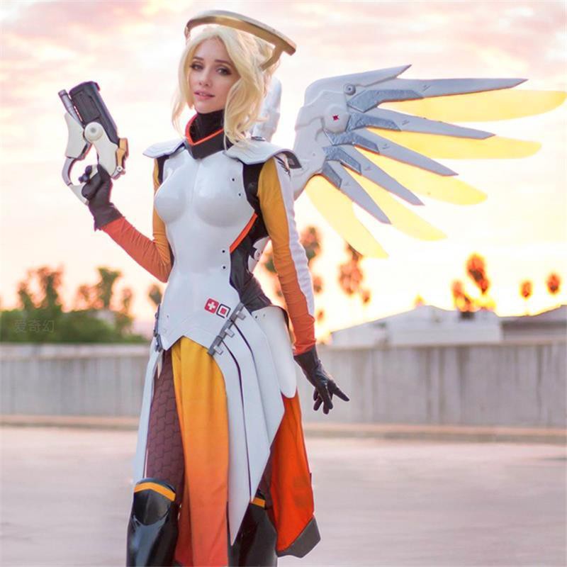 現貨發貨/cosplay/天使守望先鋒1:1可穿戴頭盔擺件全身盔甲手工EVA模型道具COS服裝 | 蝦皮購物