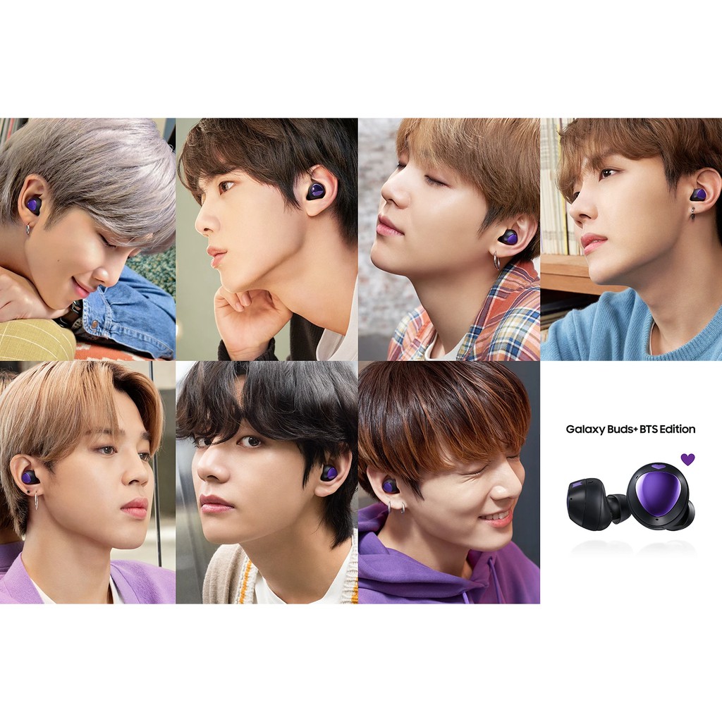 防彈少年團×三星Galaxy Buds+ BTS Edition 無線耳機小卡+官商限定小卡