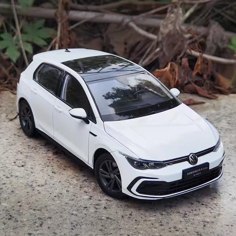 福斯golf 8 MK8 8代R-Line 1:18 模型模型車展示車| 蝦皮購物