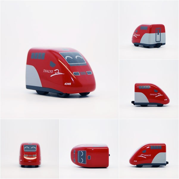荷比法高鐵THALYS 鐵支路迴力小火車 迴力車 火車玩具 壓克力盒裝 QV042 TR台灣鐵道 | 蝦皮購物