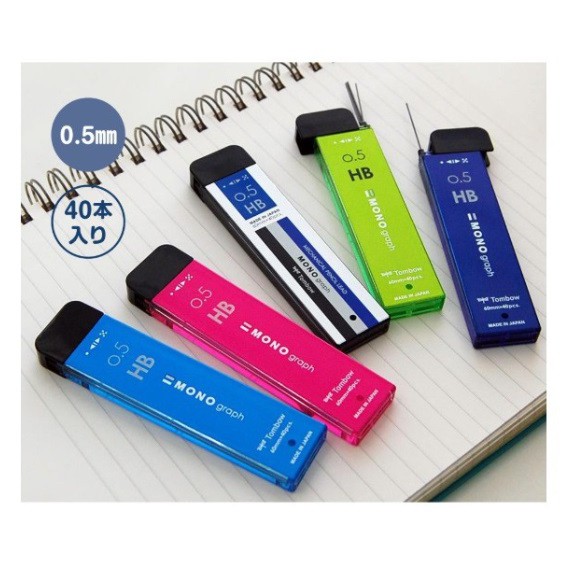 Tombow 蜻蜓 R5-MGHB Mono Graph one 自動鉛筆筆芯 自動筆芯 HB 0.5mm | 蝦皮購物