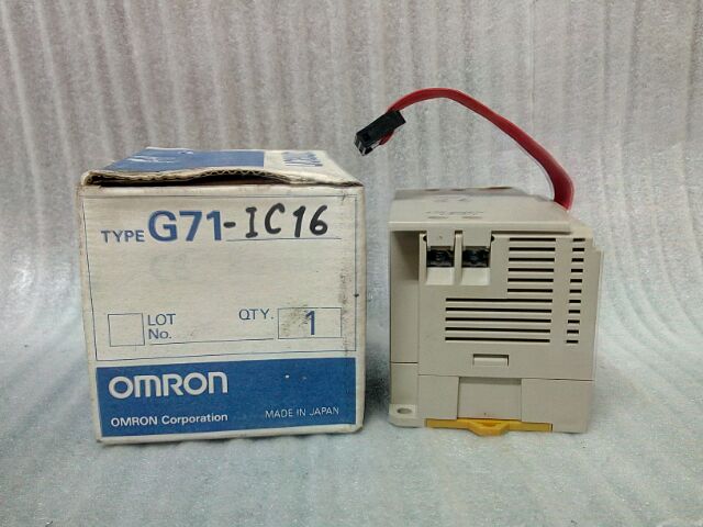 🌞清倉全新現貨保固日製OMRON歐姆龍G7 G71-IC16 DC24V輸入模組G7TC I/O接線配件RS485 | 蝦皮購物