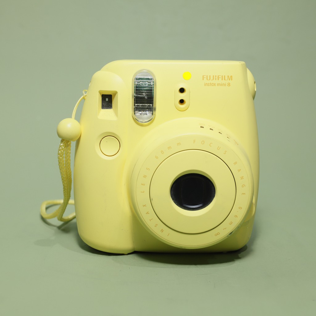 【Polaroid雜貨店】♞Fuji instax mini 8 黃色 拍立得