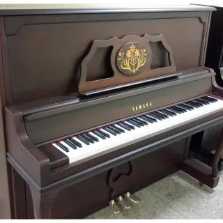 山葉yamaha YU60W胡桃木色鋼琴 二手鋼琴 中古鋼琴 絕對一手琴 內外如圖新穎 保養完整