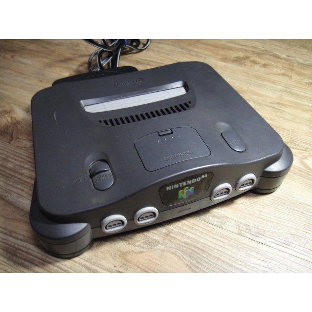 Nintendo 任天堂64 N64 遊戲主機+原廠變壓器| 蝦皮購物