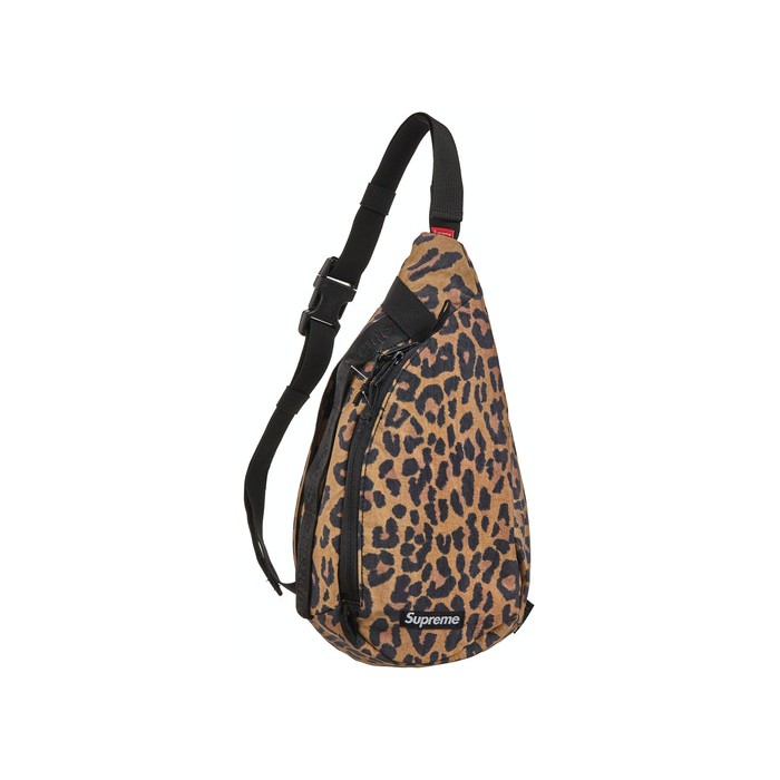 Supreme Sling Bag Leopard 豹紋包| 蝦皮購物