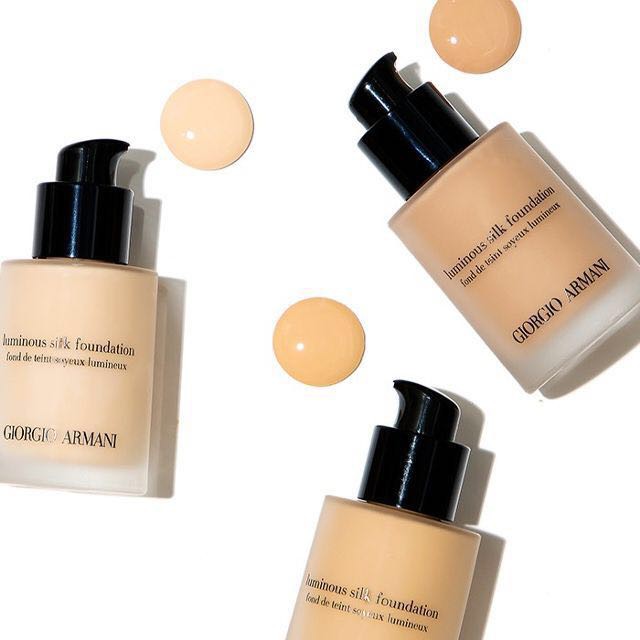 makeup armani luminous silk