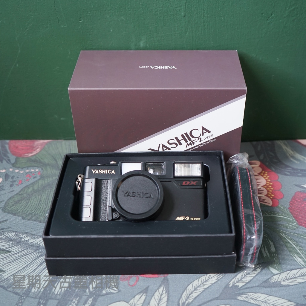 【星期天古董相機】二手 YASHICA MF2 盒裝 底片相機 | 蝦皮購物