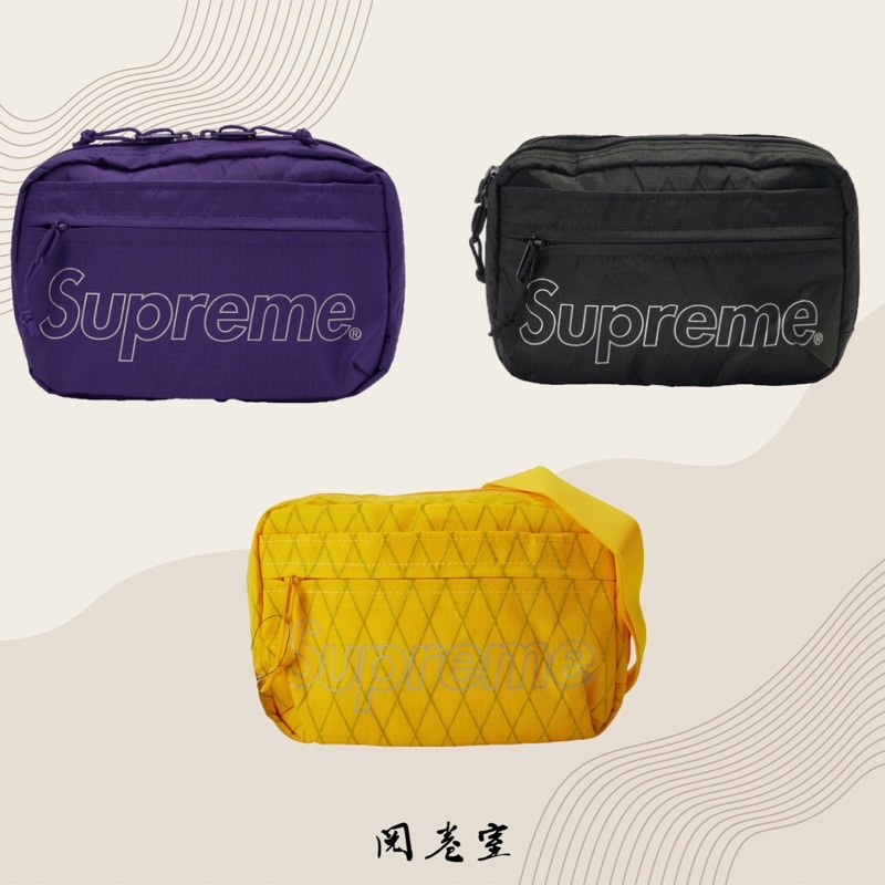 閱卷室》【現貨】Supreme FW18 45th 45代Shoulder Bag 肩背包小包側背