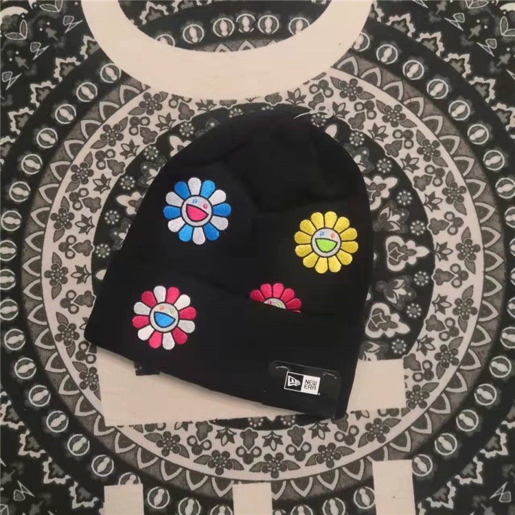 全新限量免運村上隆J Balvin New Era x Takashi Murakami 太陽花聯名毛