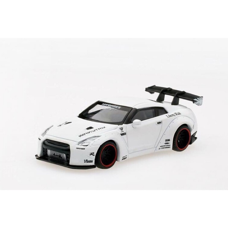 1:64 TSM Mini GT Nissan R35 GT-R LB WorkS Matt White 白色| 蝦皮購物