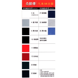 點師傅點漆筆 FORD福特 4星河銀【麗車坊01738】 | 蝦皮購物