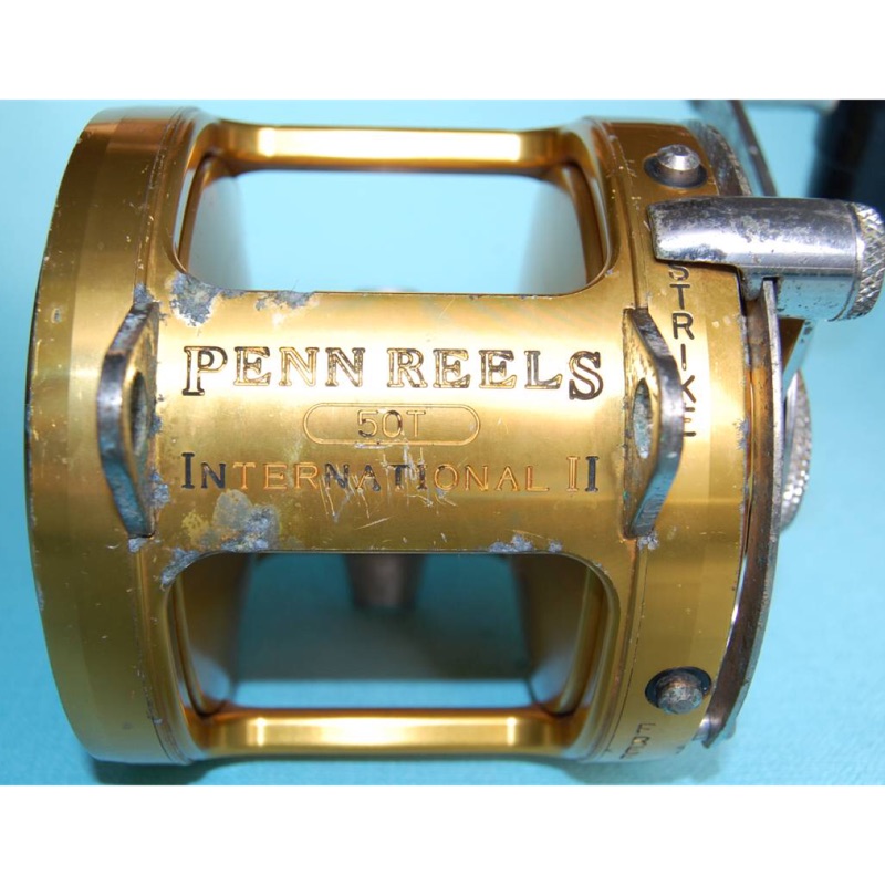 PENN REELS INTERNATIONAL Ⅱ 50T 金PENN 50 T 捲線器鼓式捲線器