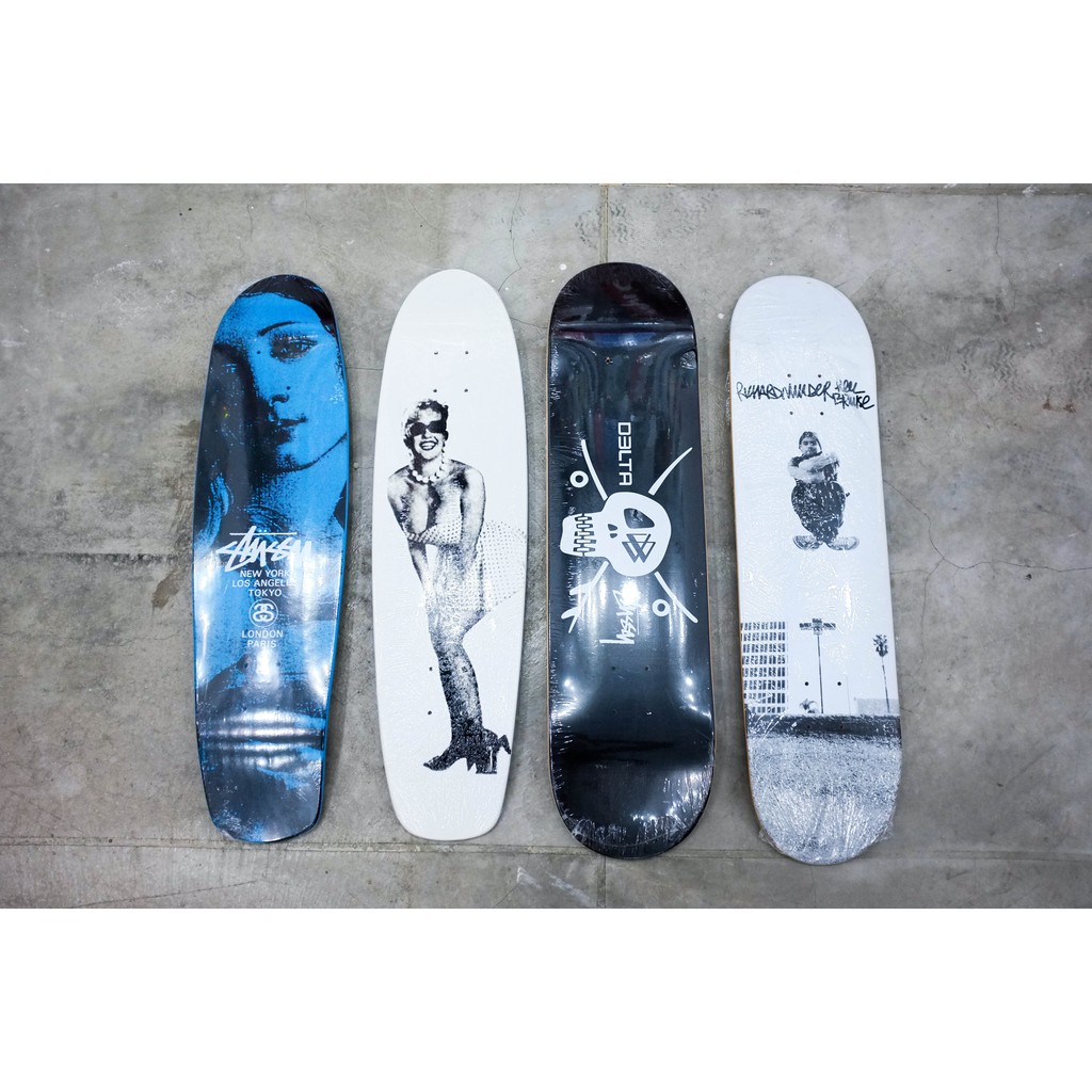 STUSSY - 未使用 非売品 STUSSY スケボー デッキ スケートボード