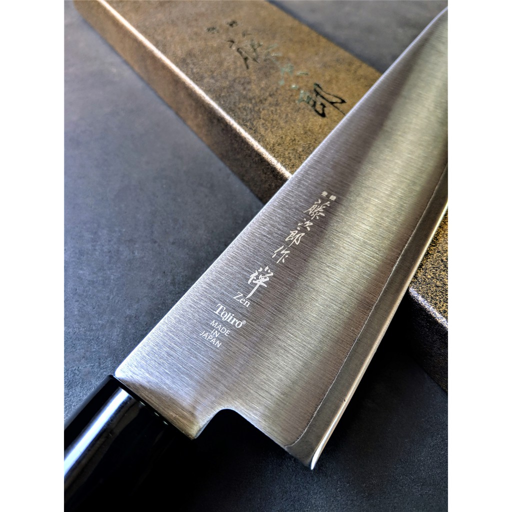 永利刀具】藤次郎黑禪TOJIRO ZEN Black 牛刀21-27cm｜FD-1564/5/6