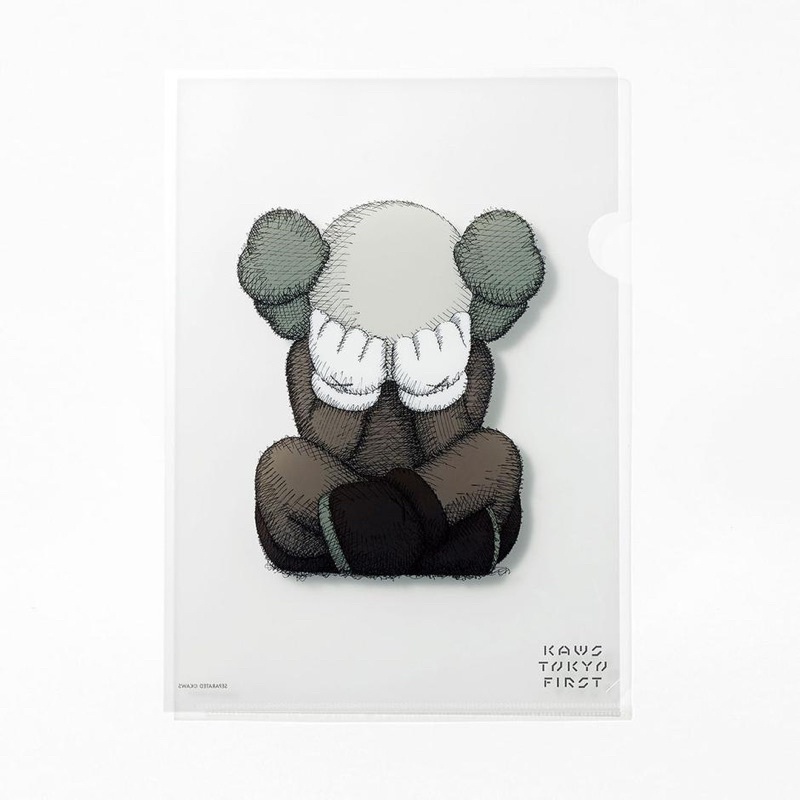 CSC▹ 現貨Kaws Tokyo First Plastic Folder A4 九款一組日本東京展場