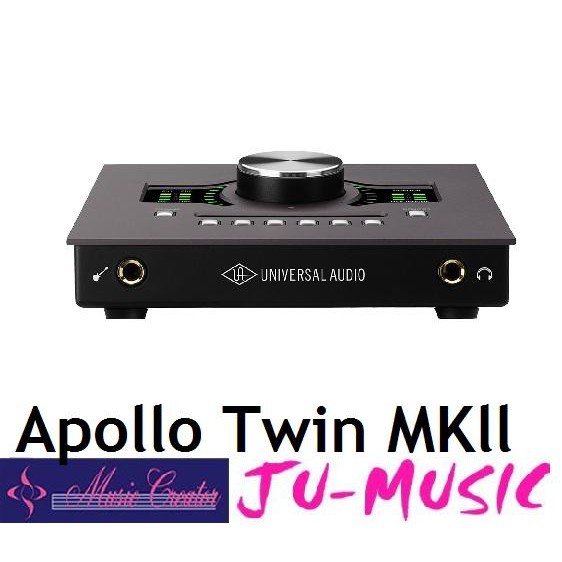 造韻樂器音響- JU-MUSIC - Universal Audio Apollo Twin MKII DUO