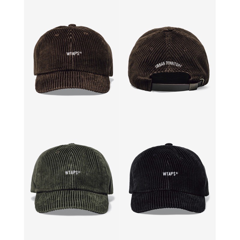 WTAPS 20AW T-6L / CAP / COTTON. CORDUROY 燈芯絨 帽子