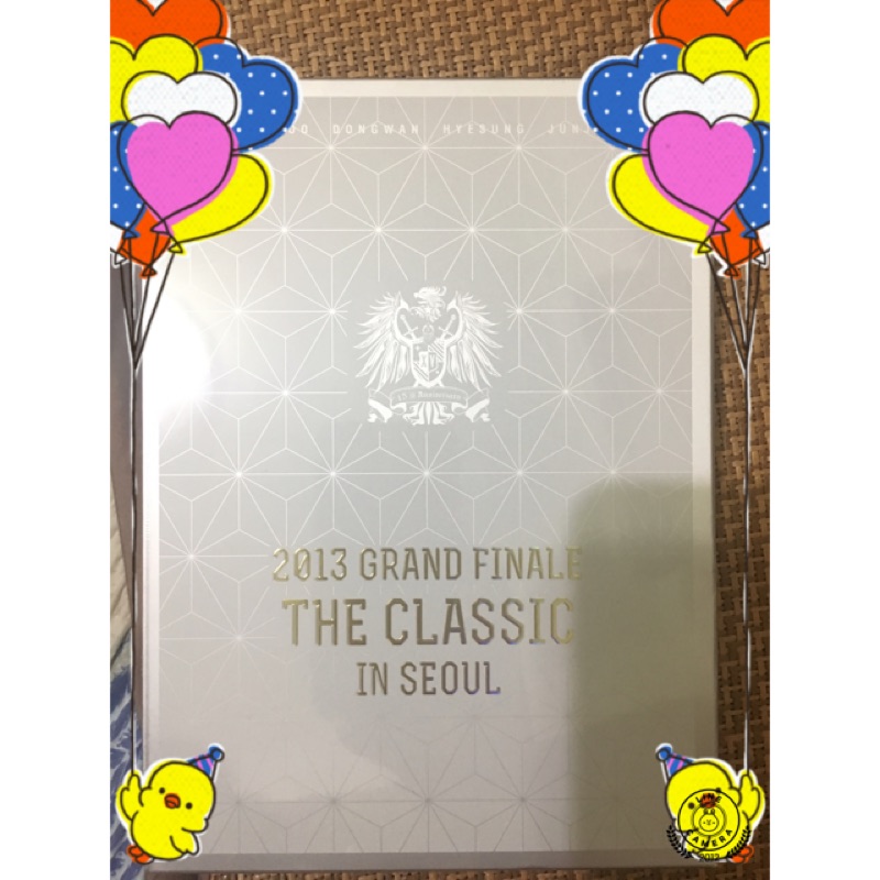2013 GRAND FINALE THE CLASSIC IN SEOUL DVD[原裝韓版] | 蝦皮購物 