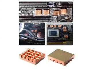 Btm 純銅散熱器 12x13x5mm 散熱片散熱器散熱器用於冷卻 GPU | 蝦皮購物