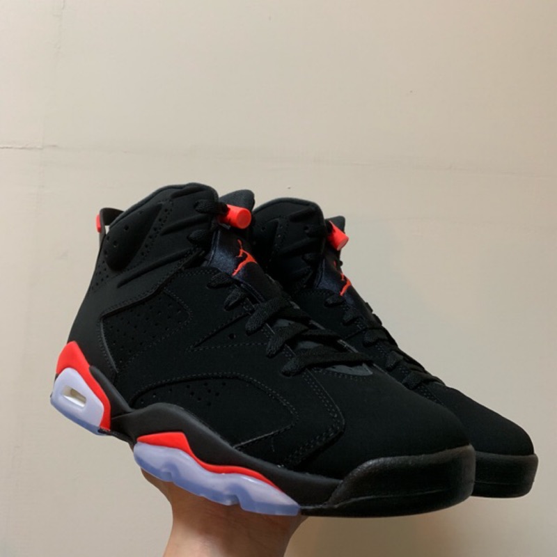 Jordan 6 best sale black crimson