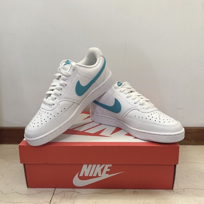 Nike Court Vision Low 水藍綠24cm | 蝦皮購物