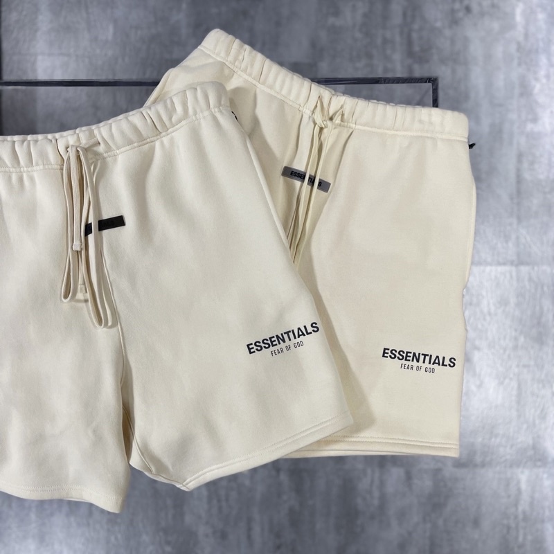 【J.V Select】Essentials-F.O.G Logo Shorts FW20 / SS21字體反光 棉短褲