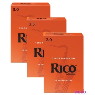 【偉博樂器】全新包裝 美國RICO 橘盒 次中音薩克斯風竹片 Tenor Sax 2號 / 2.5號 / 3號 10片裝