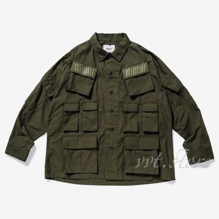 WTAPS 19AW MODULAR LS / SHIRT. COTTON. RIPSTOP 十袋襯衫外套| 蝦皮購物