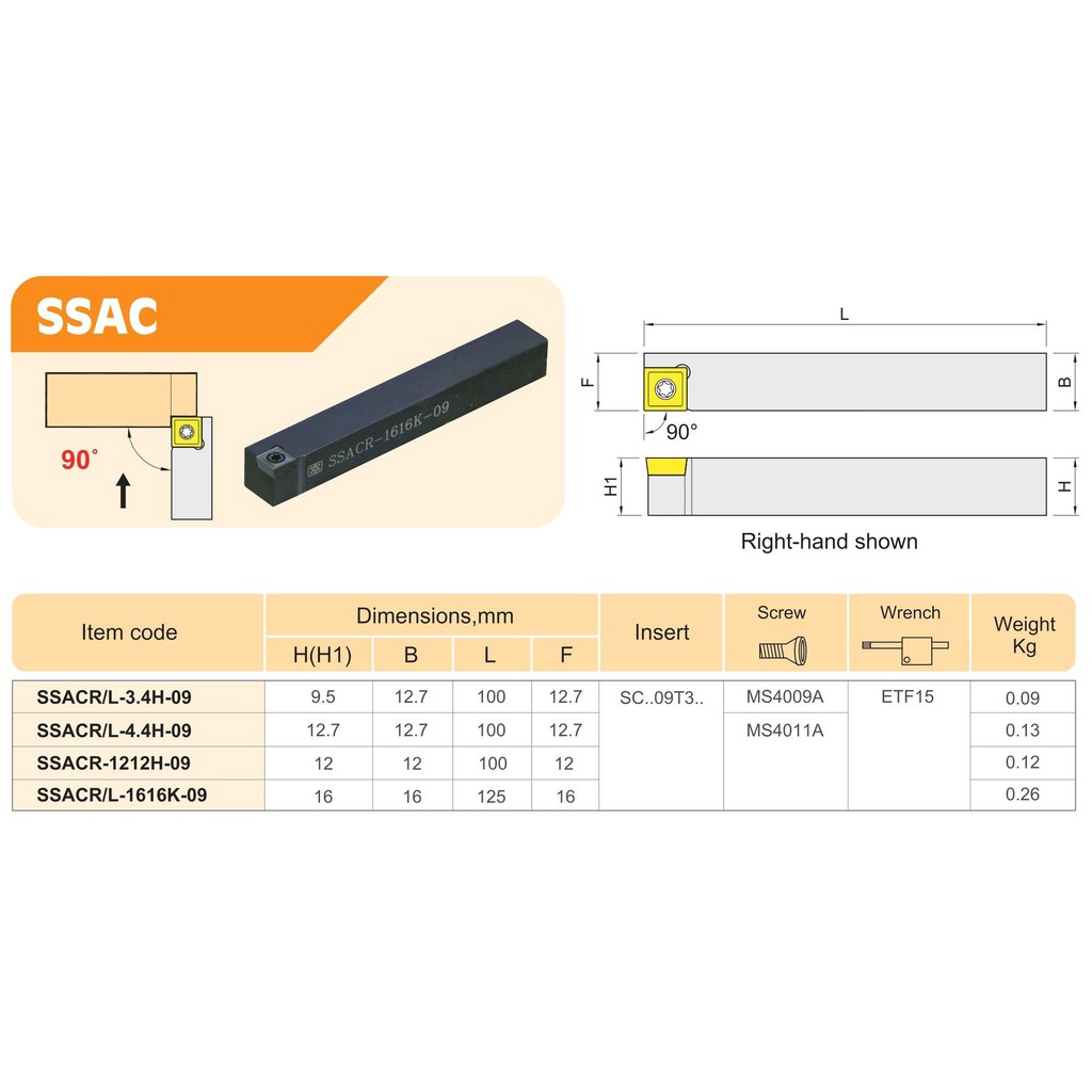 外徑車刀架 外徑車刀 外徑刀架 SSAC 價格請來電或留言洽詢 | 蝦皮購物