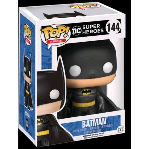 柴寶趣 FUNKO POP 144 經典版 蝙蝠俠 DC 超級英雄 CLASSIC BATMAN 正版