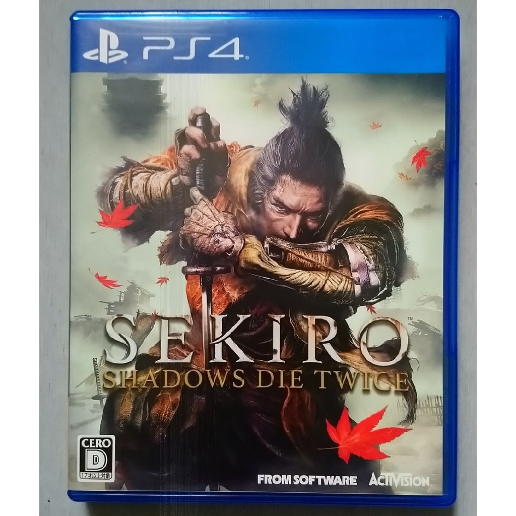【PS4 遊戲片-二手】隻狼 SEKIRO SHADOWS DIE TWICE 日文版 | 蝦皮購物