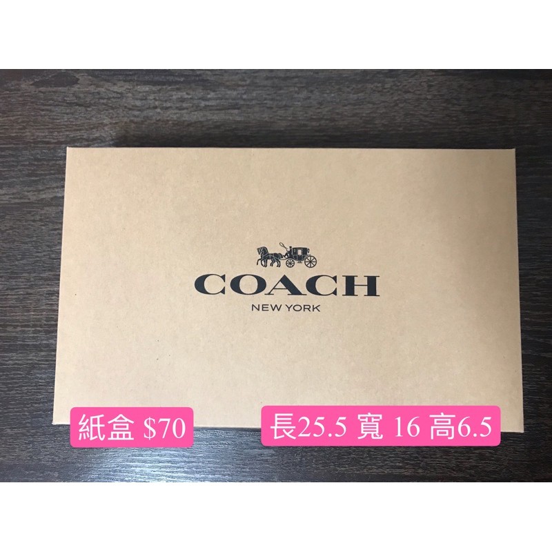COACH紙盒 全新 | 蝦皮購物